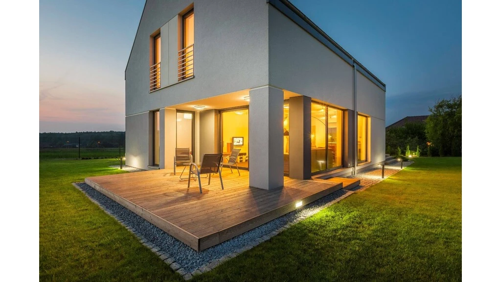 Moderný dom s novou fasádou