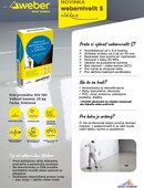 Leták NOVINKA: webernivelit S s vláknom