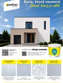 Plagát_A4_Biela, ktorá neomrzí, detail, ktorý ju odlíši_Biela fasáda a dizajnové štruktúry
