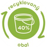 Recyklované vedro produktov Weber