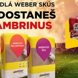 Jesenná akcia na lepidlá Weber