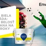 Extra biela fasáda - EnveoPutz Silicon