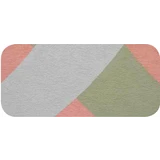 Rôznofarebné plochy omietok na fasáde