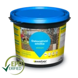 weberpas granit - Omietka s imitáciou kameňa