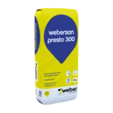 webersan presto 300 - Štuková omietka pre sanačný systém
