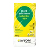 webertec 930 - cementová hydroizolačná stierka
