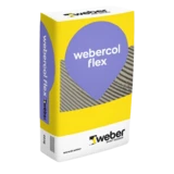 webercol flex - cementové lepidlo s vysokou prídržnosťou