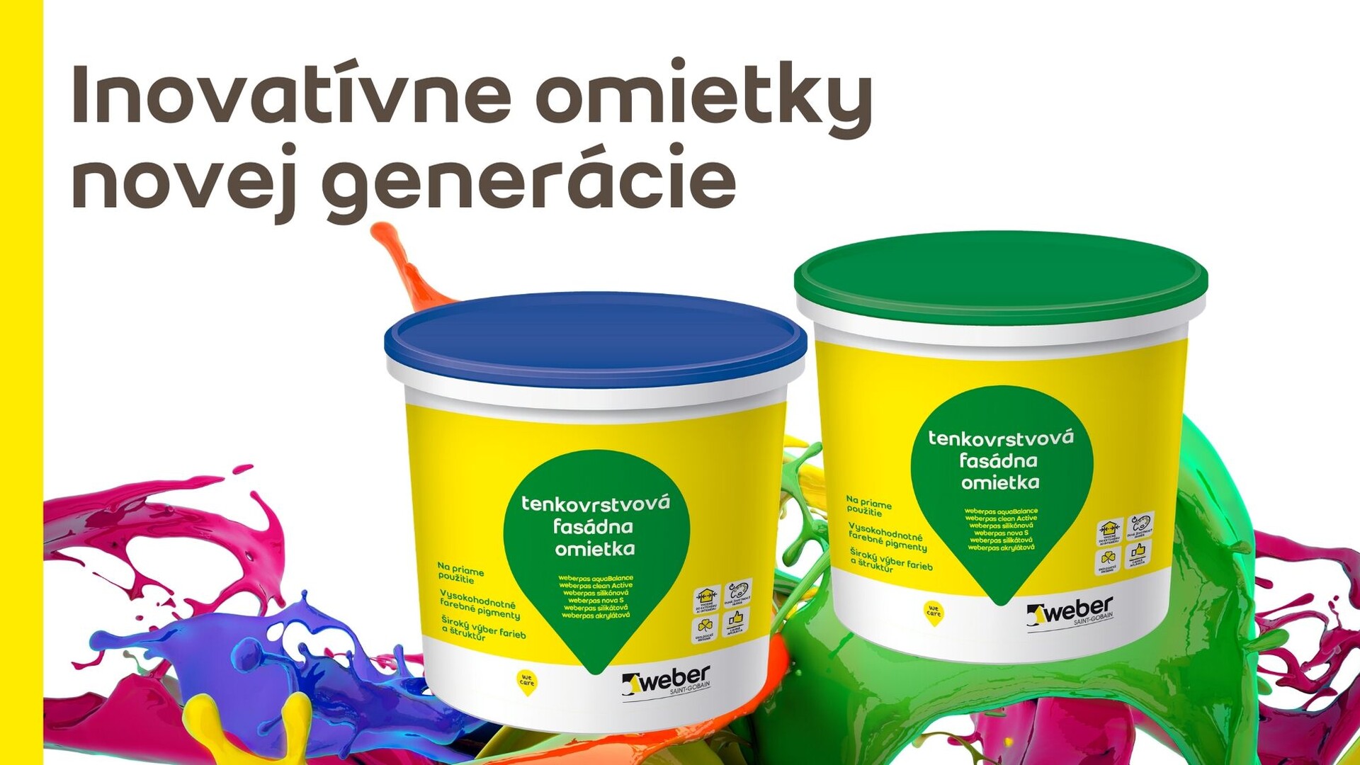 Inovatívne omietky novej generácie