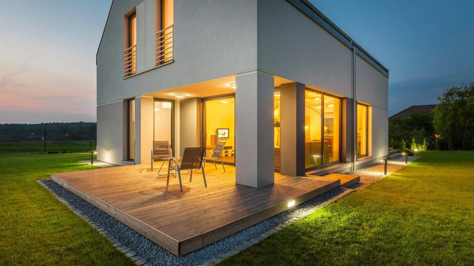 Moderný dom s novou fasádou