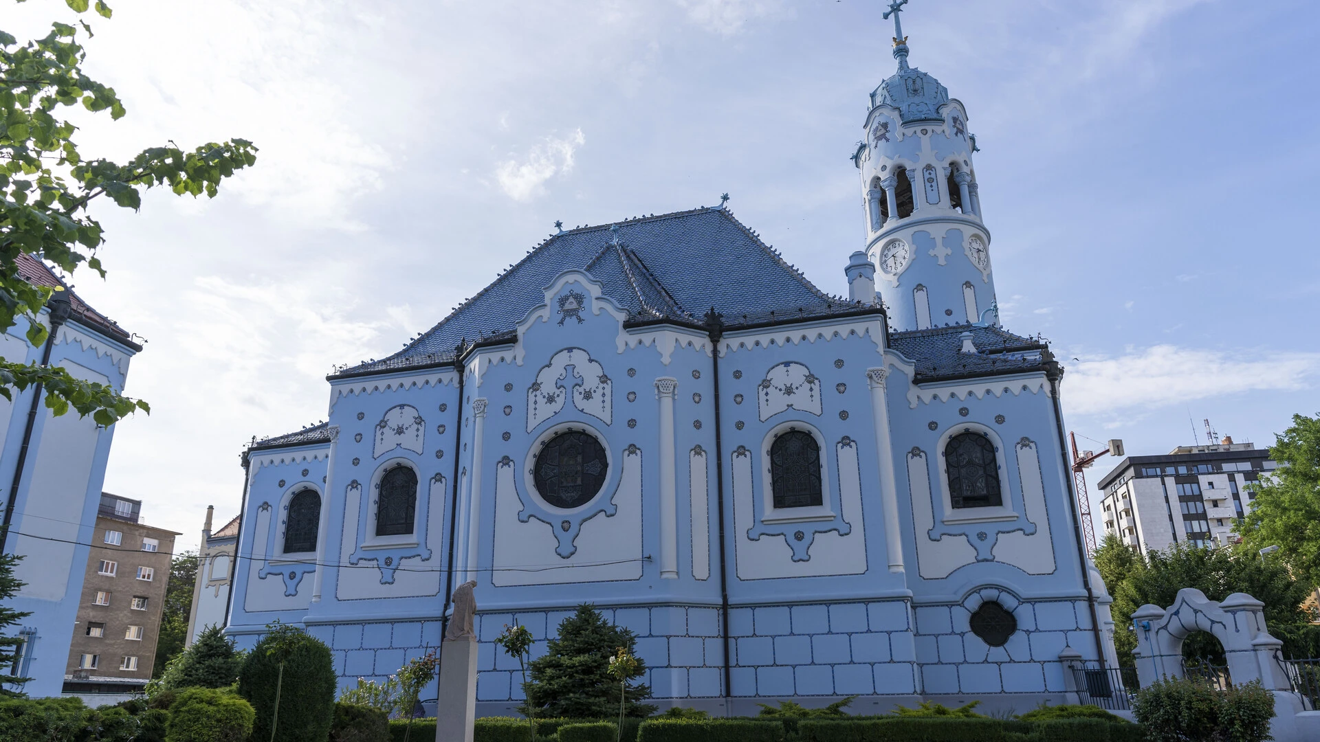 Modrý kostolík, kostol svätej Alžbety v Bratislave