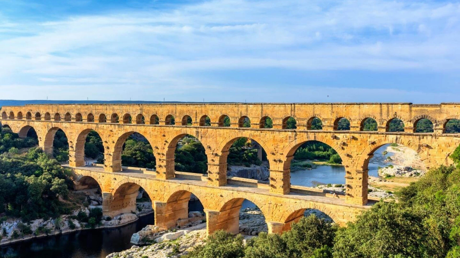 Akvadukt Pont du Gard