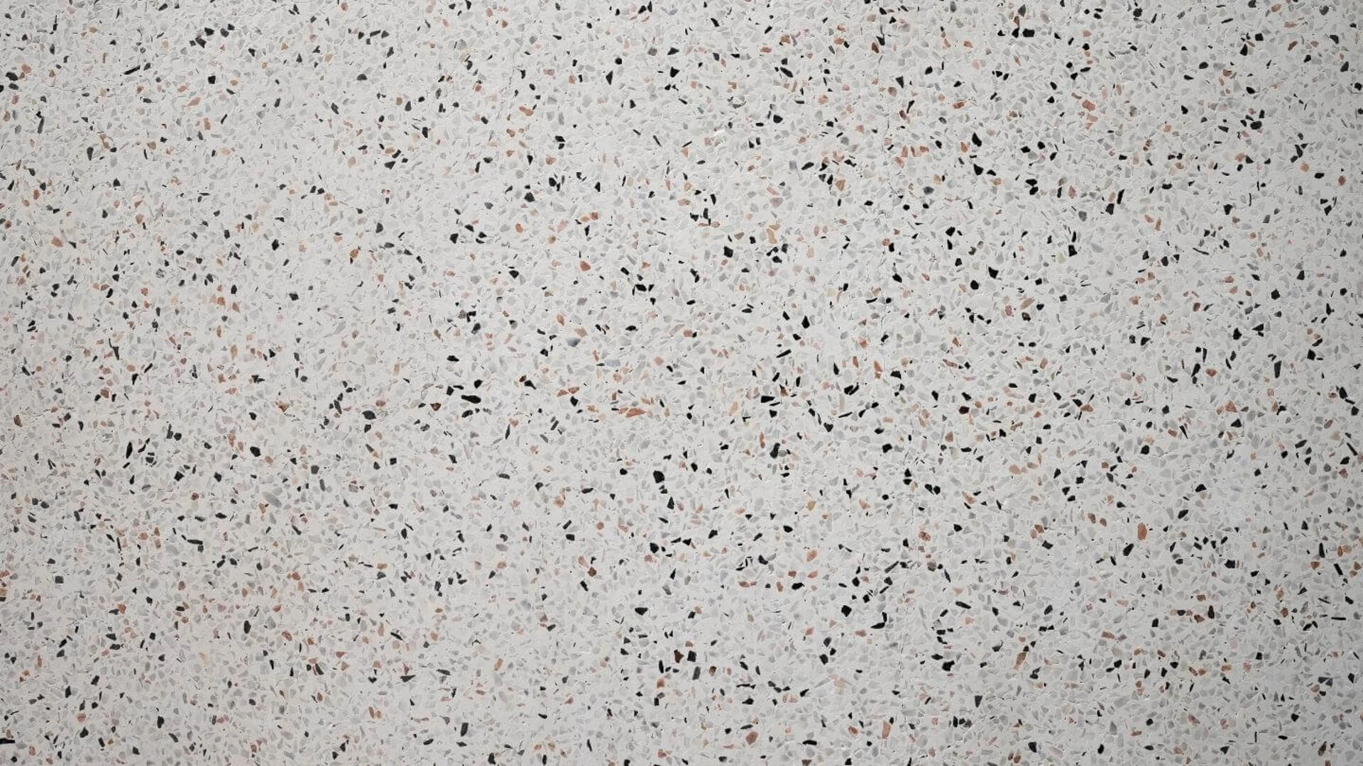 Biela terazzo podlaha