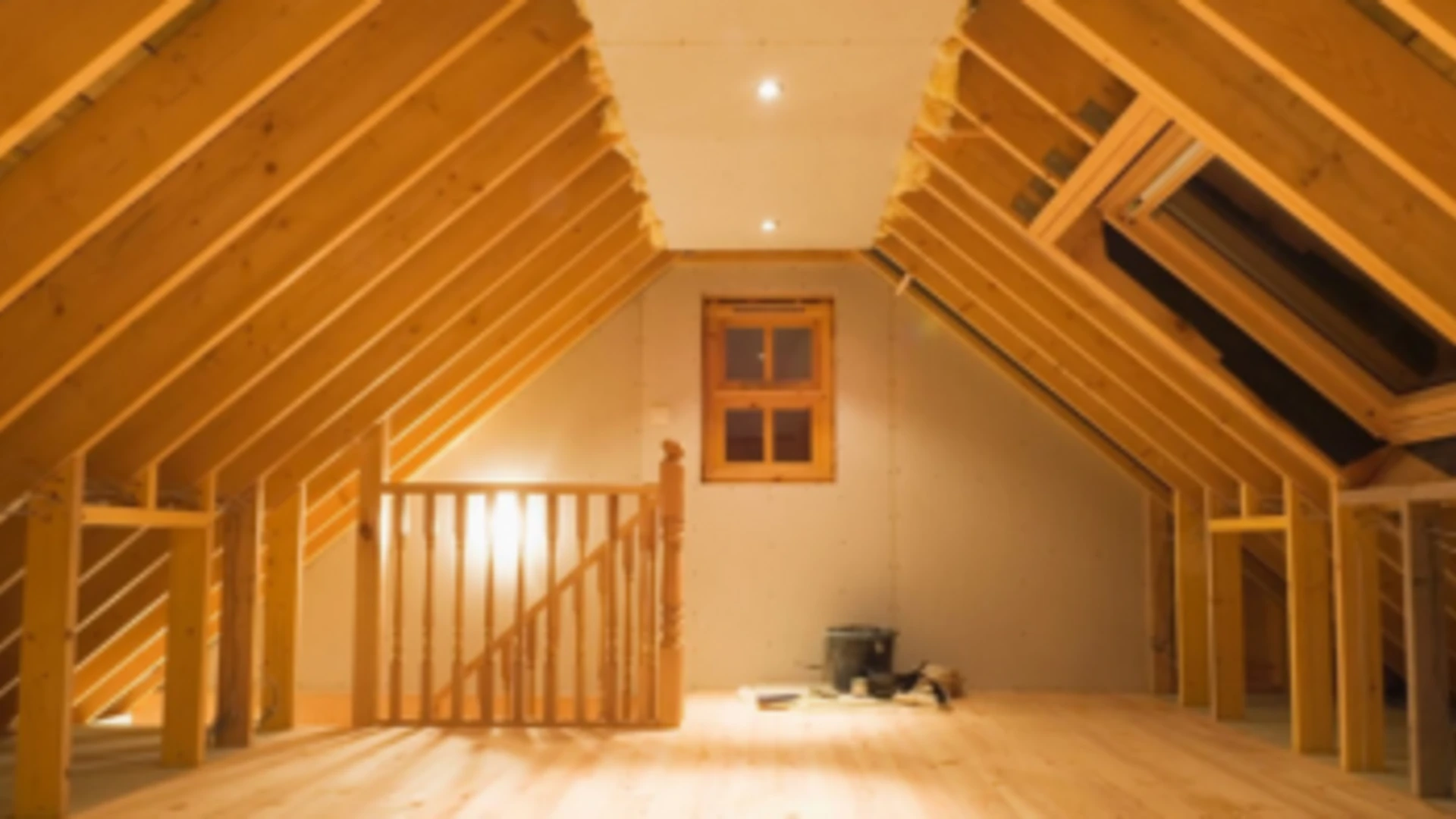 Rekonštrukcia a zatepľovanie podkrovia.