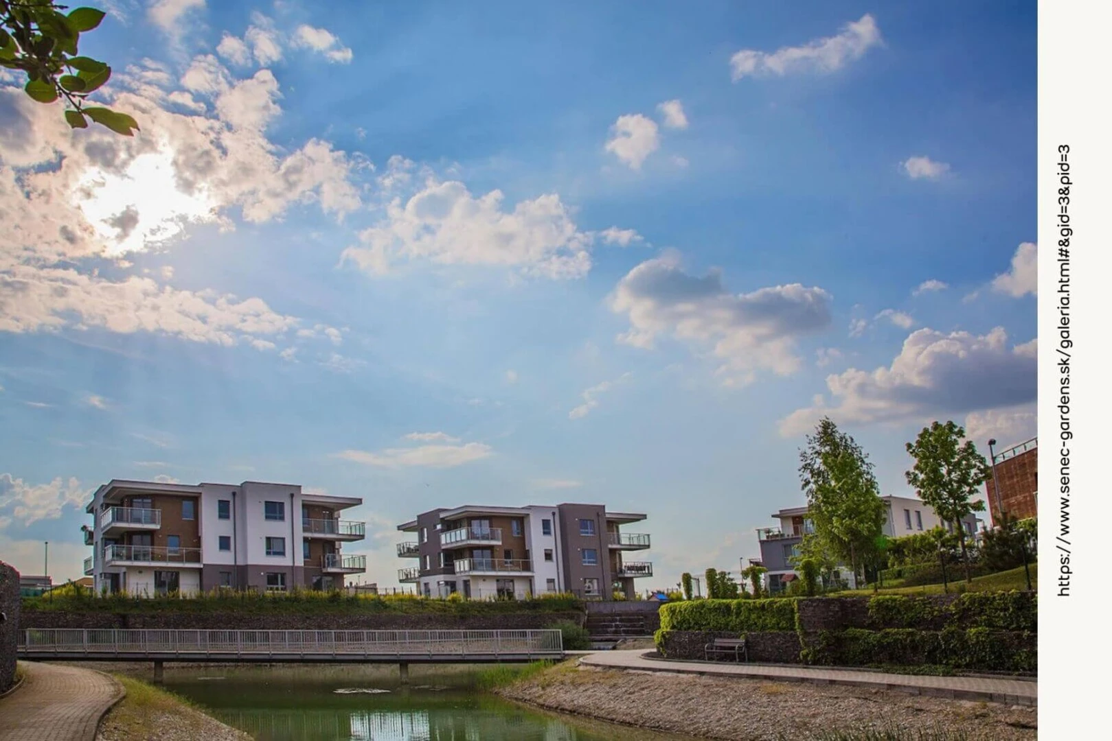 Rezidečný projekt Senec gardens