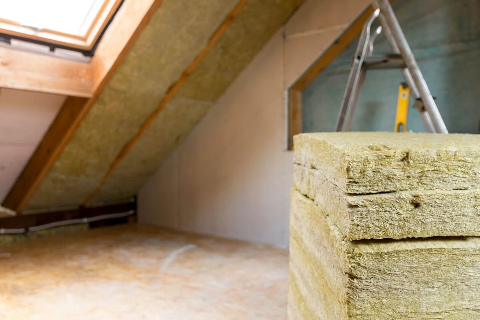 Zatepľovanie podkrovia s minerálnou vlnou