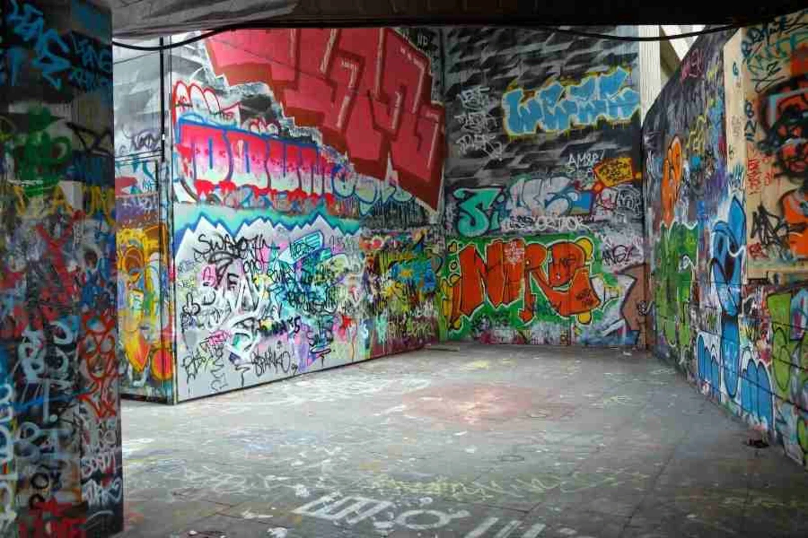 Graffiti na stenách
