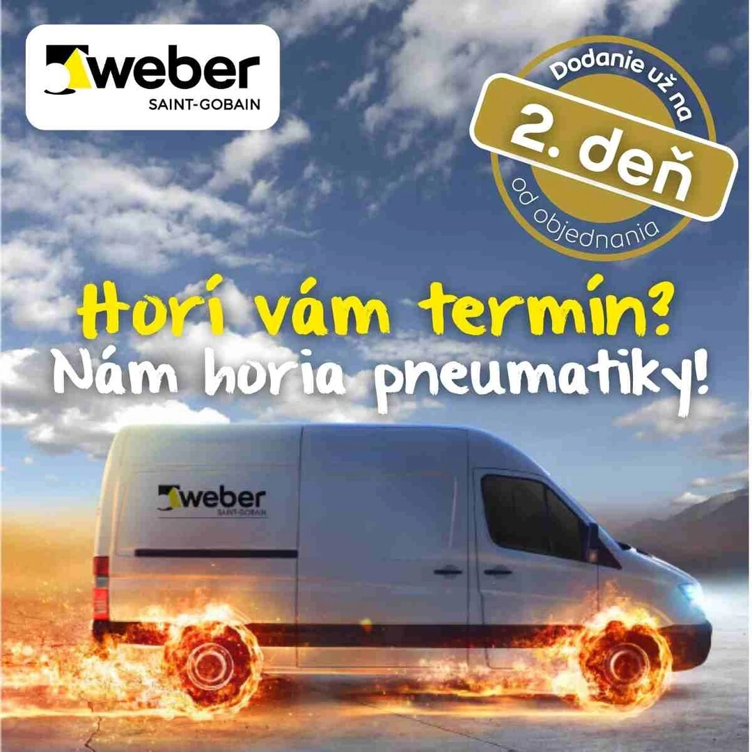 Horí vám termín Nám horia pneumatiky - dodanie Weber