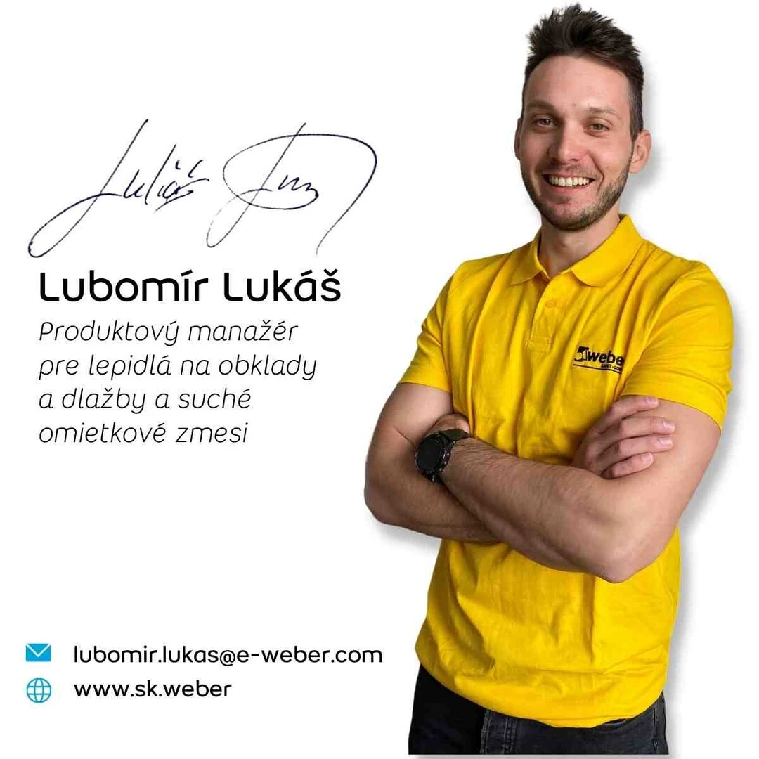 Produktový manažér Weber Lubomír Lukáš