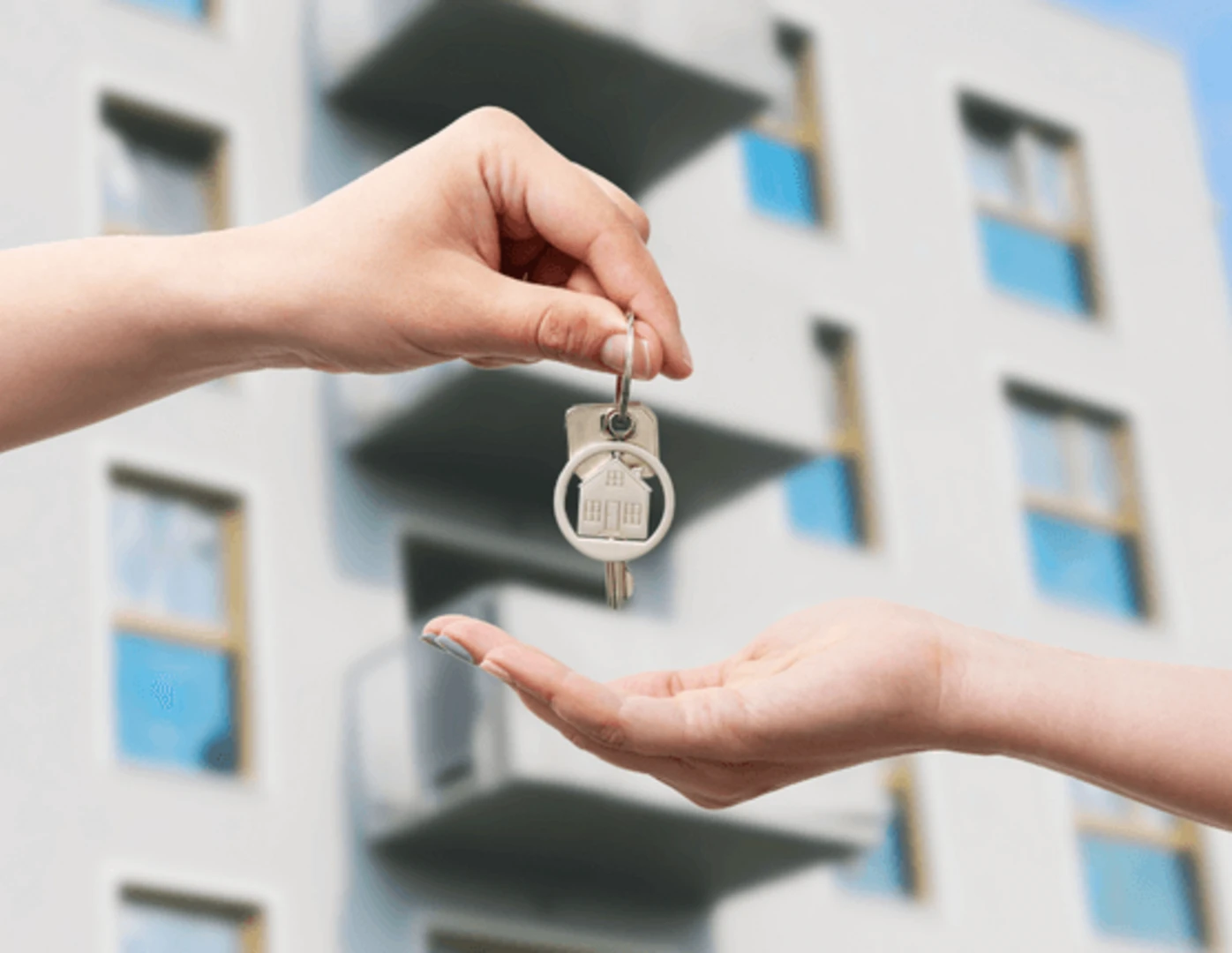 Odovzdávanie kľúčov od bytu