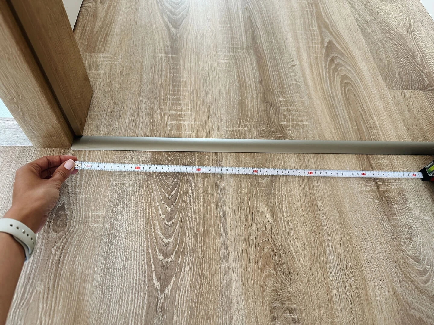 Meranie šírky dverí metrom