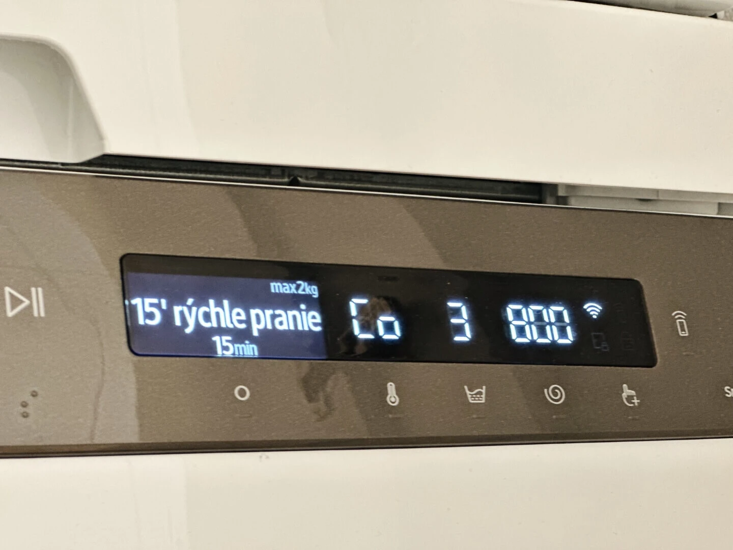 Studený cyklus prania.