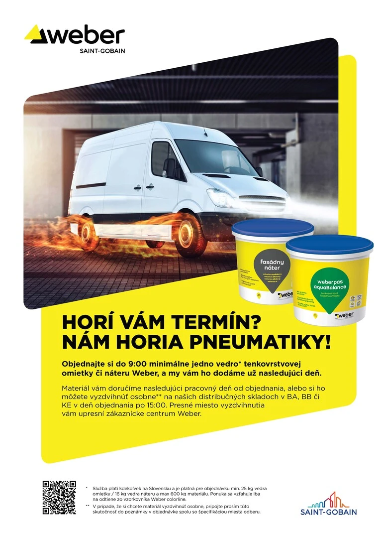 Leták_Horí vám termín? Nám horia pneumatiky_služba Weber