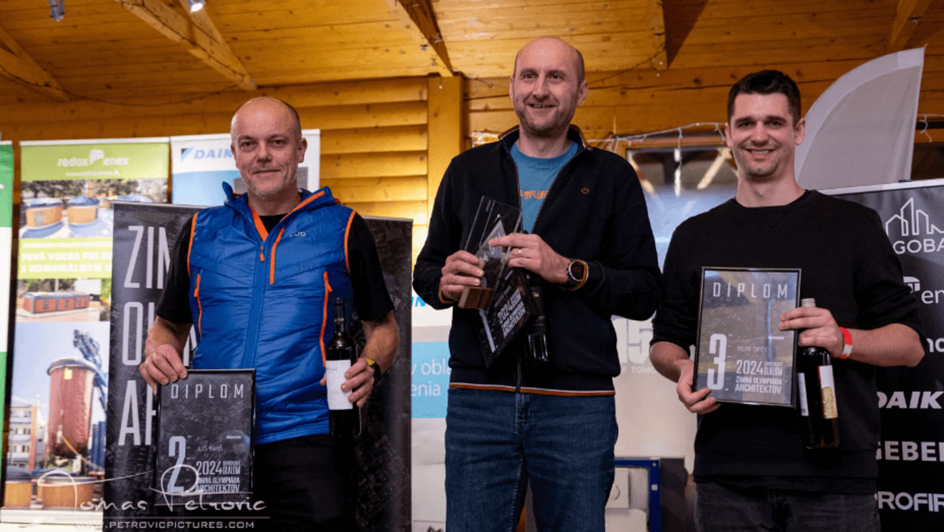 Miroslav Rolko - zlato v kategórii "Obrovský slalom Partnerov"