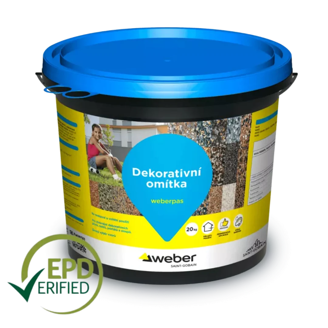 weberpas granit - Omietka s imitáciou kameňa