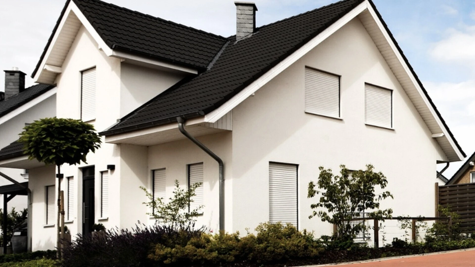 Tradičná silikátová omietka - Biela fasáda