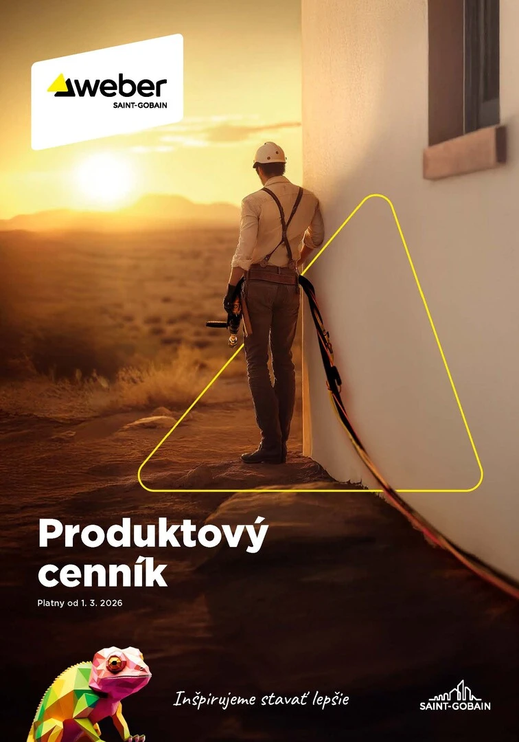 Titulka Weber cenníka 2026