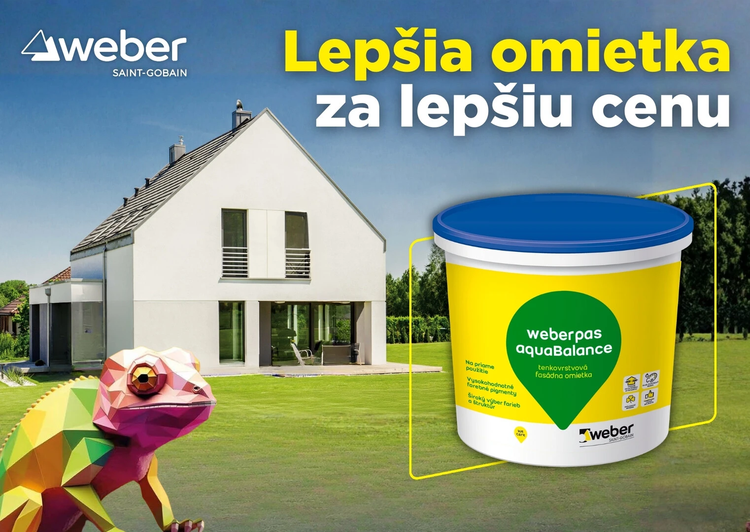 Lepšia omietka za lepšiu cenu