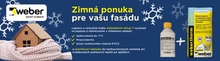 Zimná ponuka pre vašu fasádu