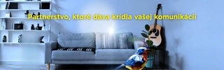 Partnerstvo, ktoré dáva krídla vašej komunikácii - banner s popisom