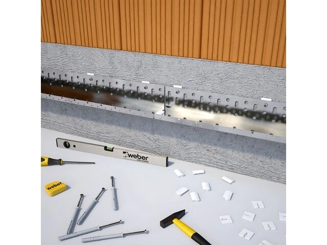 Založenie ETICS systému so soklovým profilom