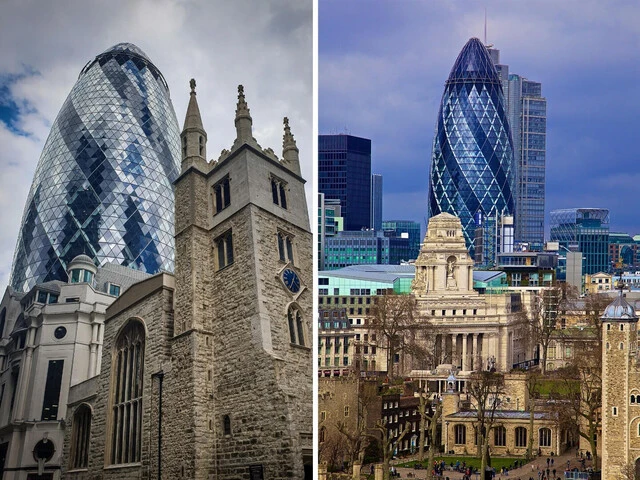 Mrakodrap Gherkin v Londýne