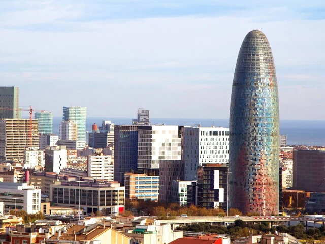 Torre Glòries v Barcelone