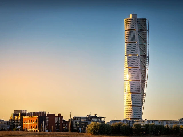 Budova Turning Torso v Malmö
