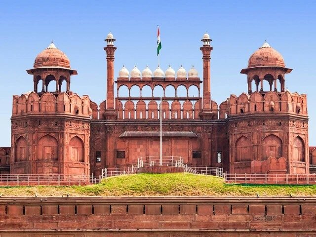 Červená pevnosť Red Fort v Indii