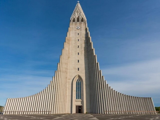 Kostol Hallgrímskirkja v Reykjavíku
