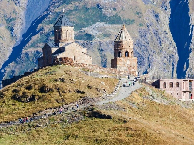 Kostol najsvätejšej trojice v Gergeti