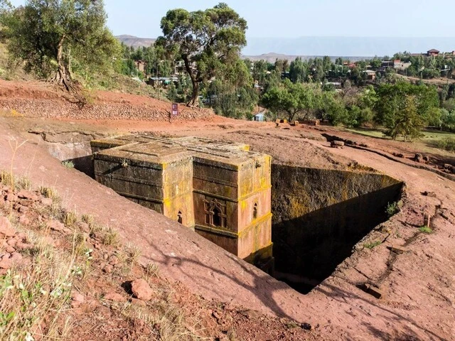 Kostol svätého Juraja v Etiópii