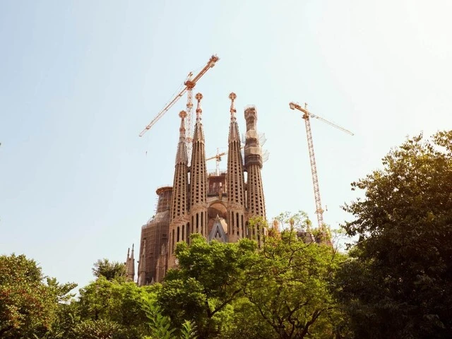 Bazilika La Sagrada Familia v Barcelone
