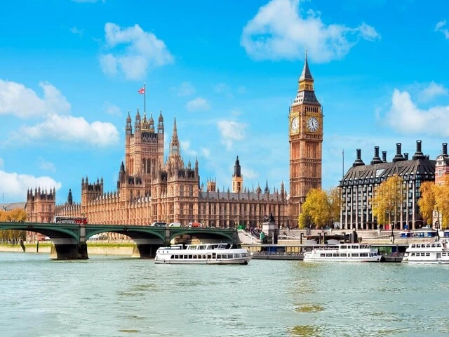 Big Ben a Westminsterský palác v Londýne