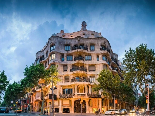 Casa Milà v Barcelone