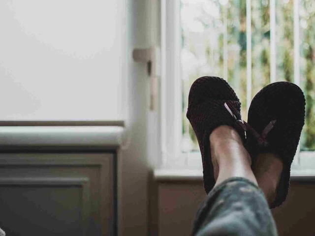 Papuče na prezutie v domácnosti