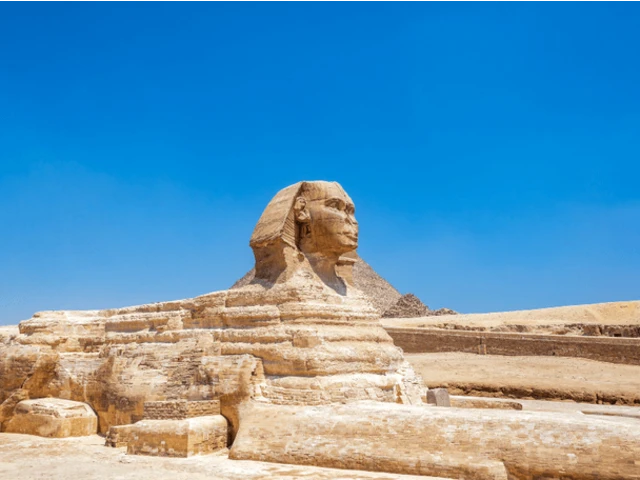 Veľká Sfinga v Gíze.
