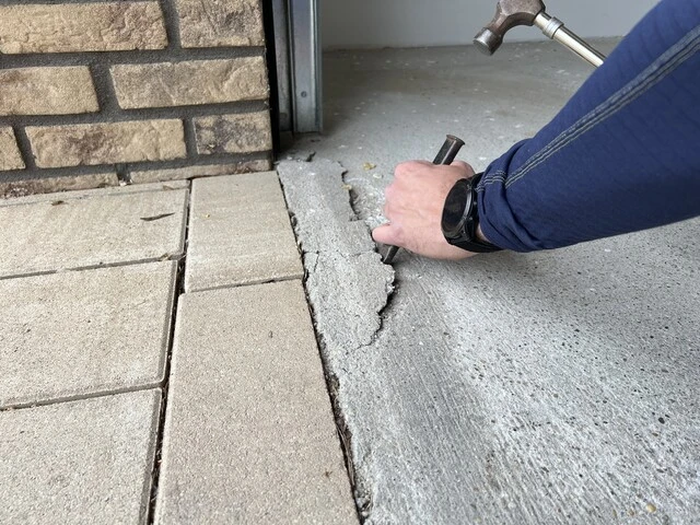 Nesúdržné časti podkladu