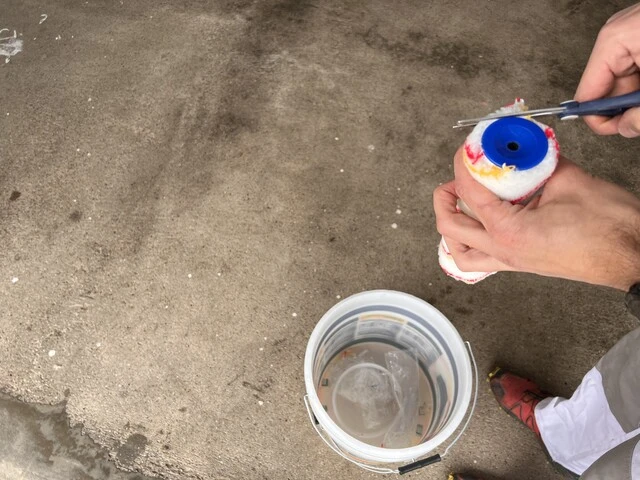 Úprava nylonového valčeka