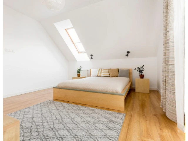 Hosťovská izba v podkroví.