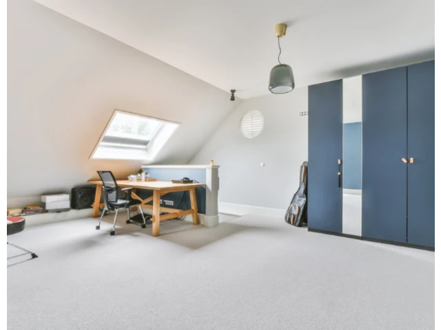 Pracovňa v podkroví.